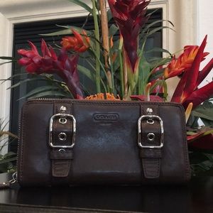 Coach leather wallet